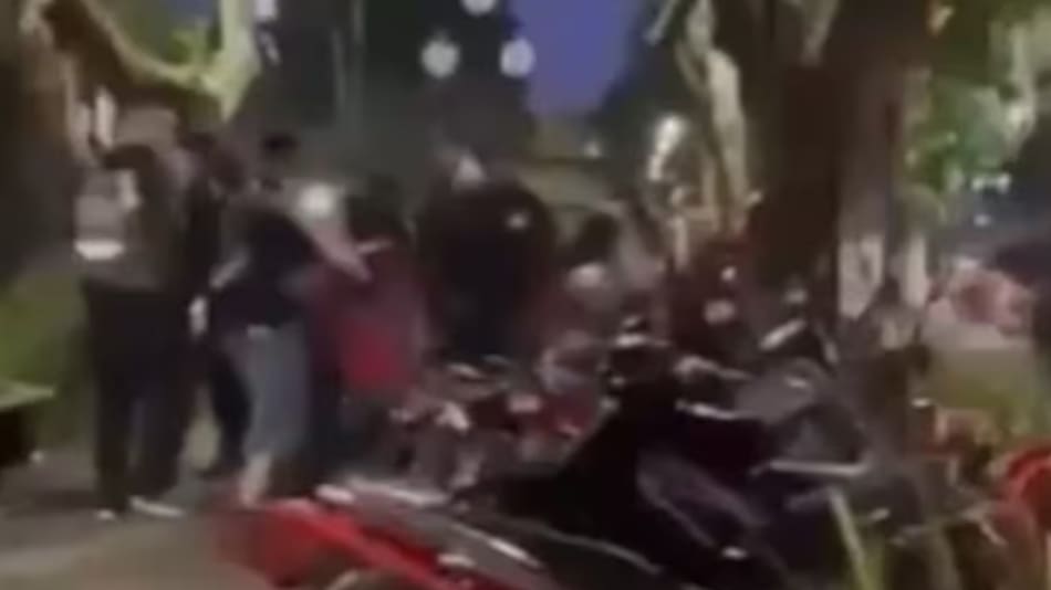 Batalla campal entre trapitos y miembros del Hell Angels en La Plata.