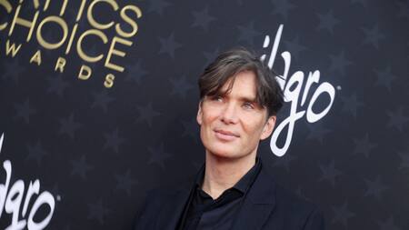Cillian Murphy en los Critics Choice Awards. Foto: Reuters.