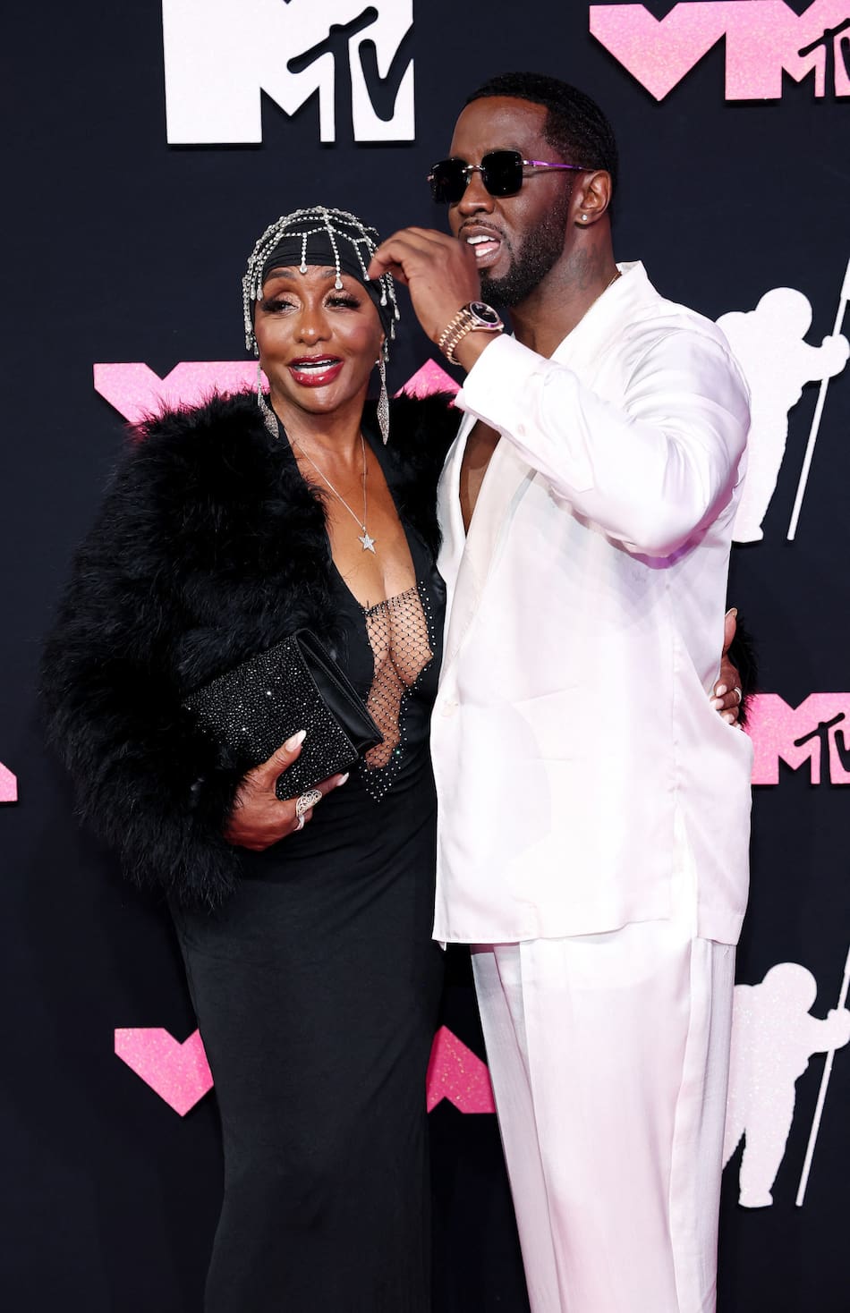 Janice Small y Sean Diddy Combs. Foto: Reuters.