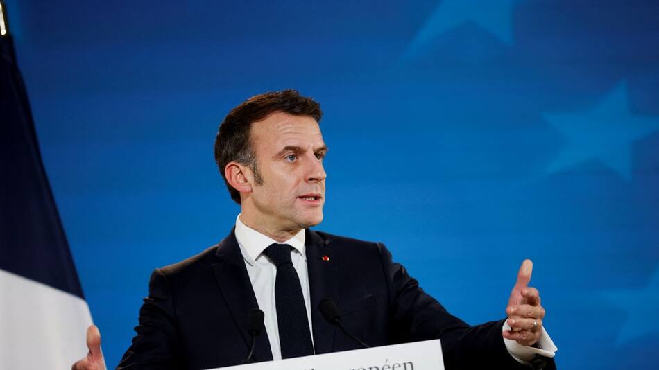 Emmanuel Macron, presidente de Francia. Foto: Reuters.