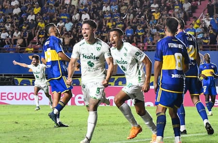 José Mauri; Boca Juniors vs. Sarmiento de Junín; Copa de la Liga. Foto: NA.
