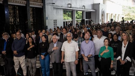 Militantes de partidos opositores en Venezuela. Foto: EFE