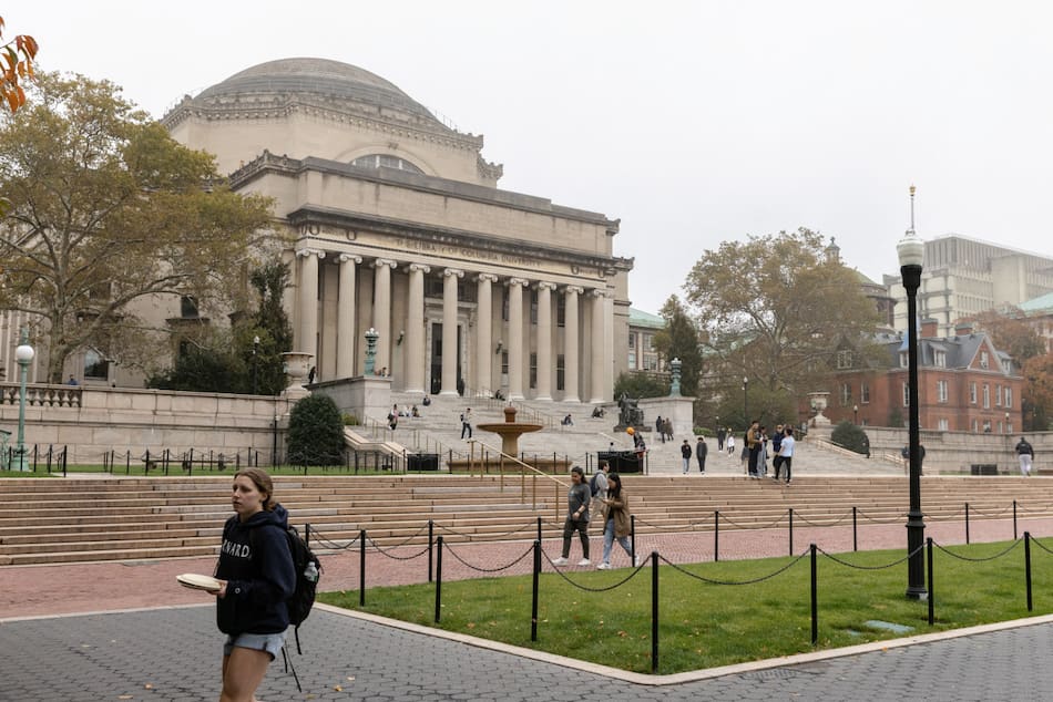 Universidad de Columbia, Estados Unidos. Foto: Reuters