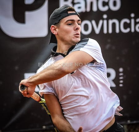 Leonardo Aboian, tenista argentino suspendido.