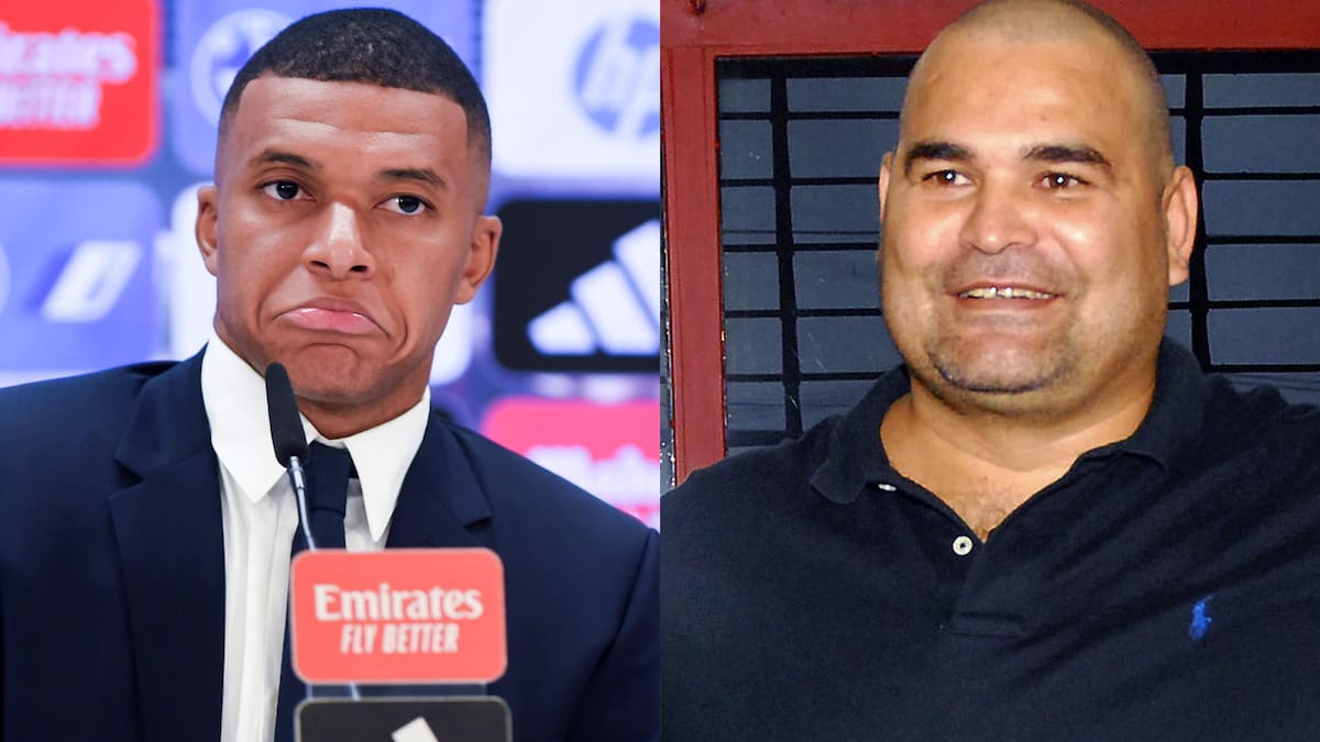 Kylian Mbappé y José Luis Chilavert.