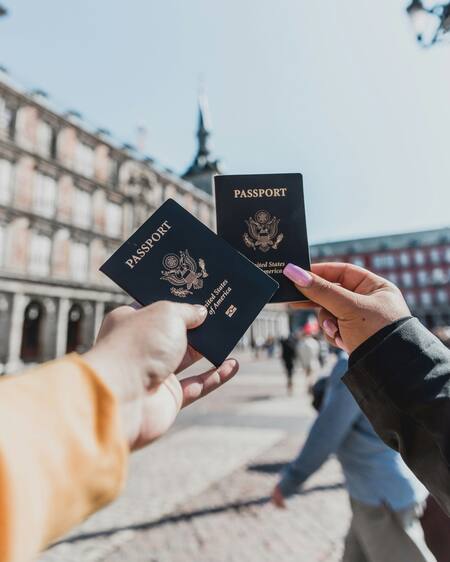 Pasaporte. Foto Unsplash