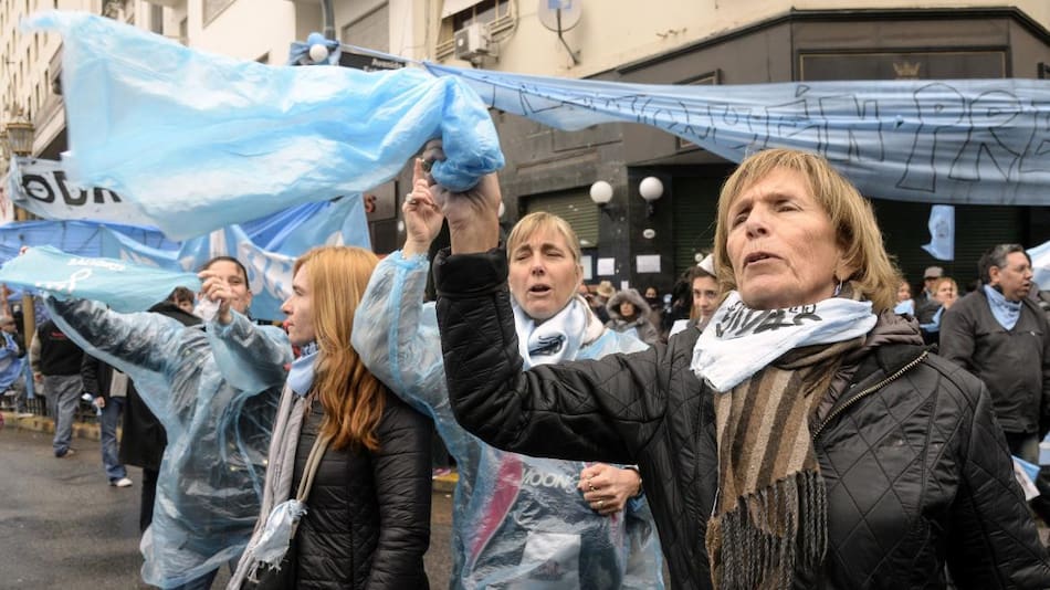 Aborto Legal, marcha antiaborto frente al Congreso, Reuters