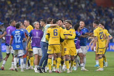 Boca no pudo superar a Cruzeiro en la Copa Sudamericana. Foto: EFE.