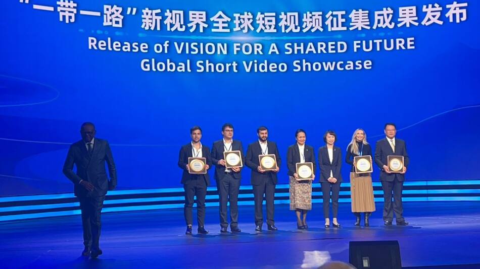 Canal 26 galardonado en 11º Foro Global de Medios de Video 2023 en China.