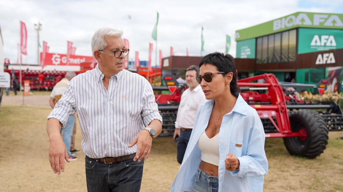 Mayra Mendoza recorrió la Expoagro 2026.