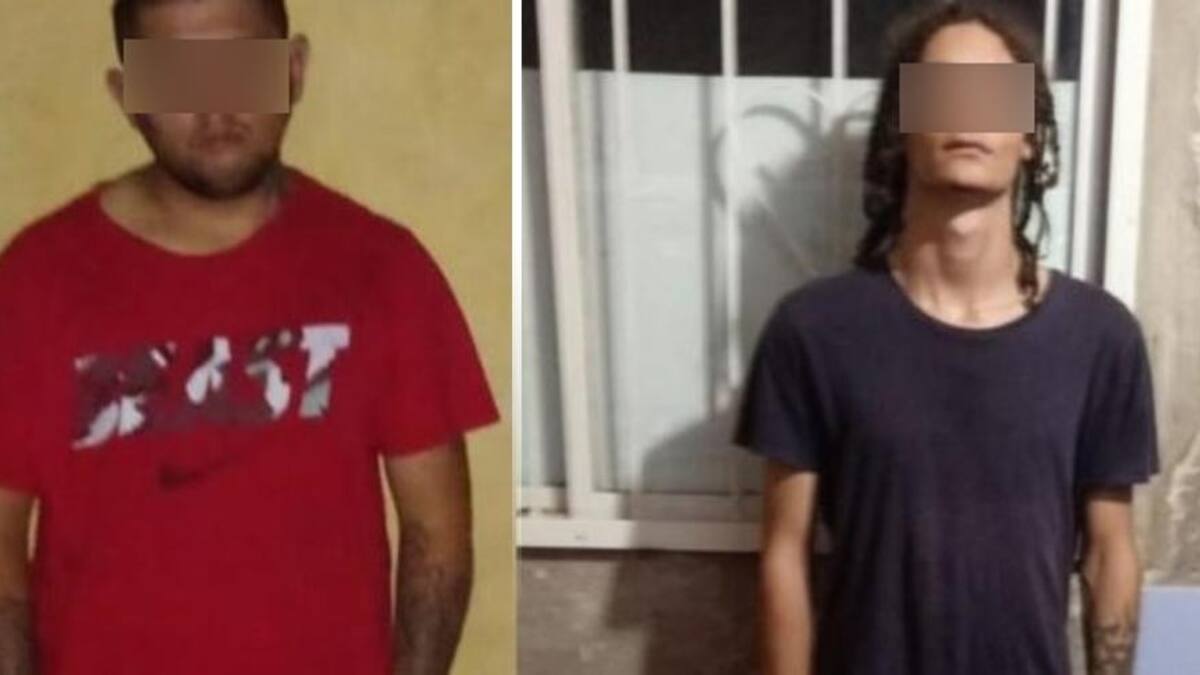 Dante Casermeiro, hijo de Federica Pais, y Octavio Laje, detenidos, motochorros, policiales