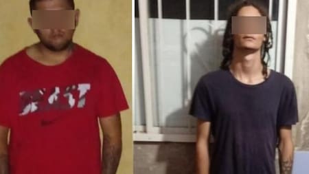 Dante Casermeiro, hijo de Federica Pais, y Octavio Laje, detenidos, motochorros, policiales