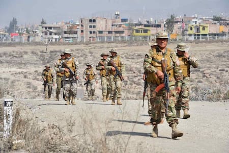 Ejército peruano. Foto: EFE