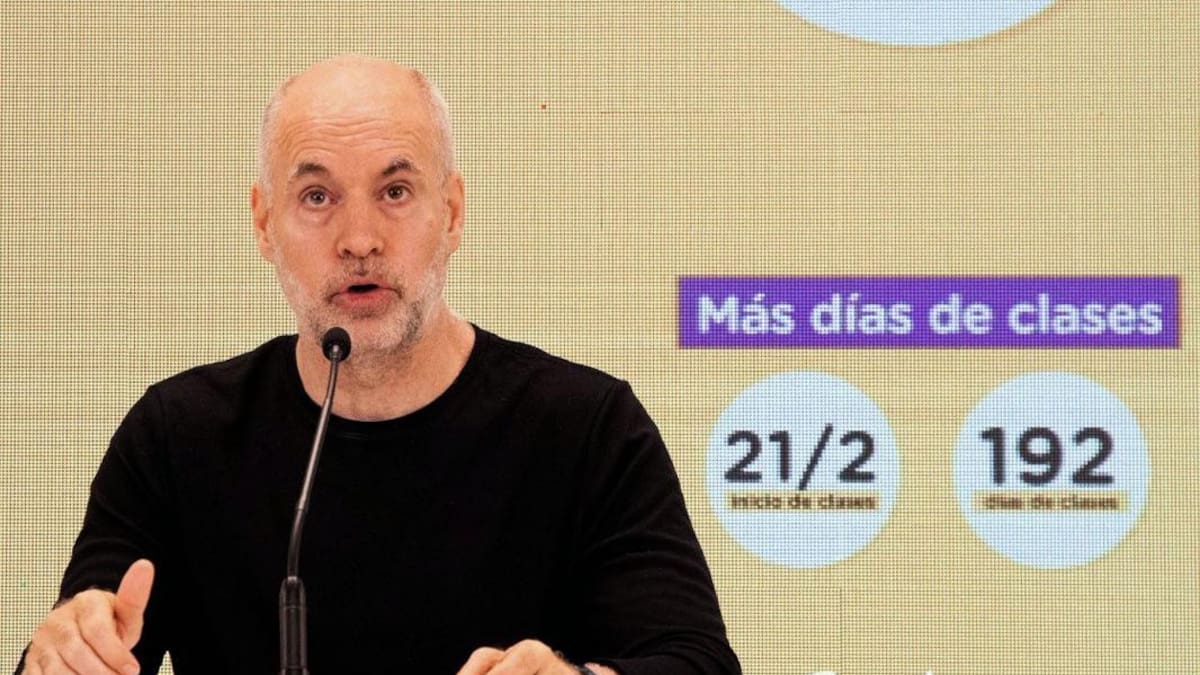 El Gobierno de la Ciudad de Buenos Aires anunció que las clases del 2022 comenzarán el 21 de febrero