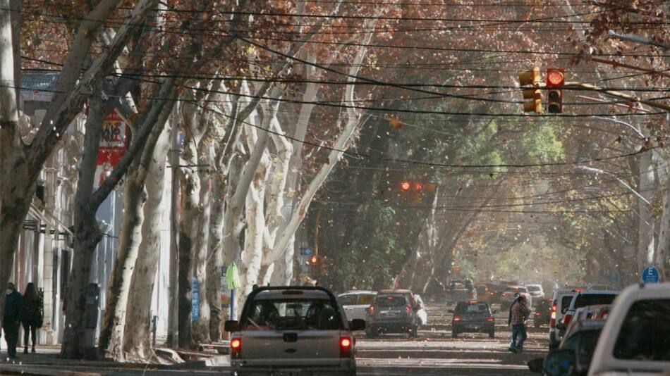 Fuertes vientos en Argentina.