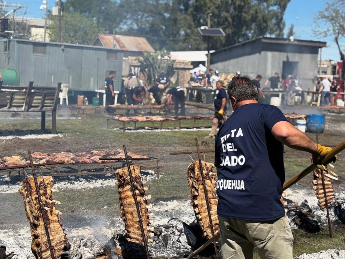 Fiesta del Asado Criollo en Moquehuá.