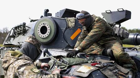 Armamento para la guerra en Ucrania. Foto: NA.