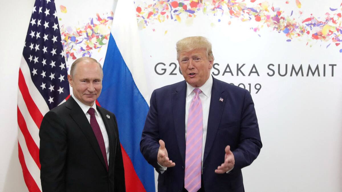 Vladimir Putin y Donald Trump . Foto: archivo, Reuters.