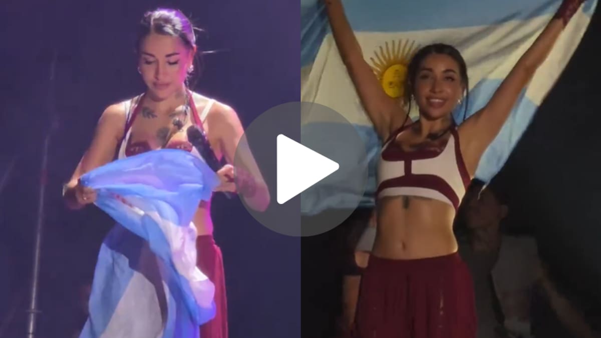 La artista retomó su gira por España tras cantar el himno nacional en la final del Mundial 2026 y protagonizó un momento que dio que hablar.