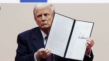 Donald Trump, presidente de EEUU. Foto: Reuters / Mike Segar