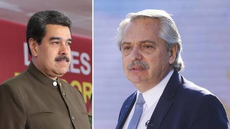 Nicolás Maduro y Alberto Fernández, Venezuela y Argentina, Fotos NA