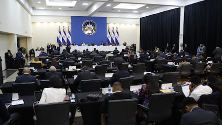 Cambios en el Parlamento de El Salvador. Foto: EFE.