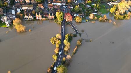 Cifras récord de temperatura en Reino Unido durante 2023. Foto: Reuters.