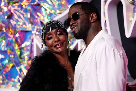 Janice Small y Sean Diddy Combs. Foto: Reuters.