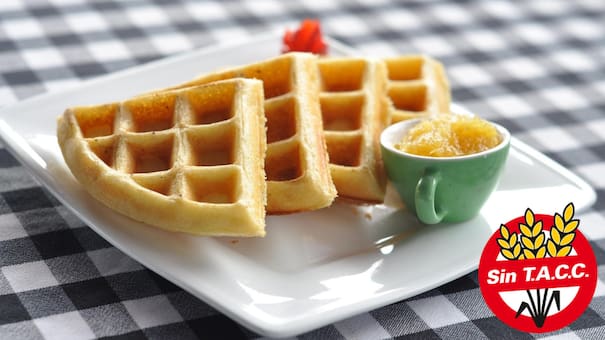 Ideales para un desayuno fit: cómo preparar waffles sin TACC, la receta rápida y fácil apta para celíacos