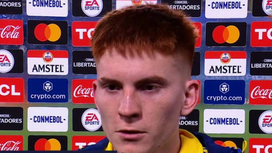 "Valentín me llamo", la curiosa respuesta del "Colo" a un periodista. Foto: captura de pantalla.