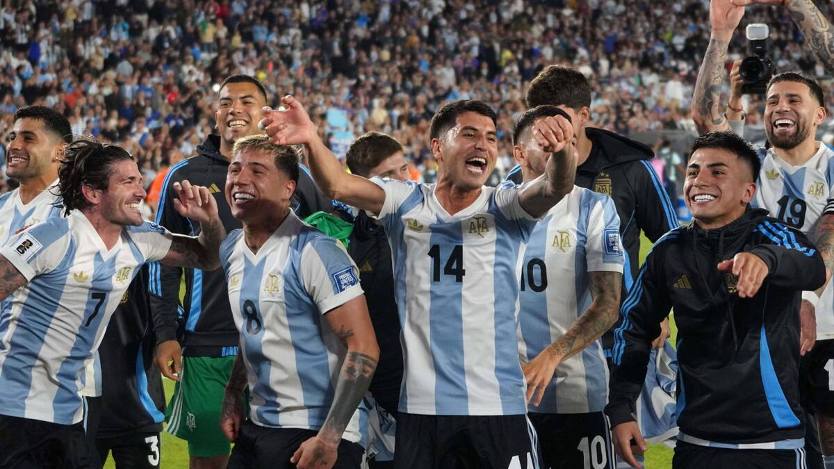 Selección Argentina. Foto: Juan Foglia / NA