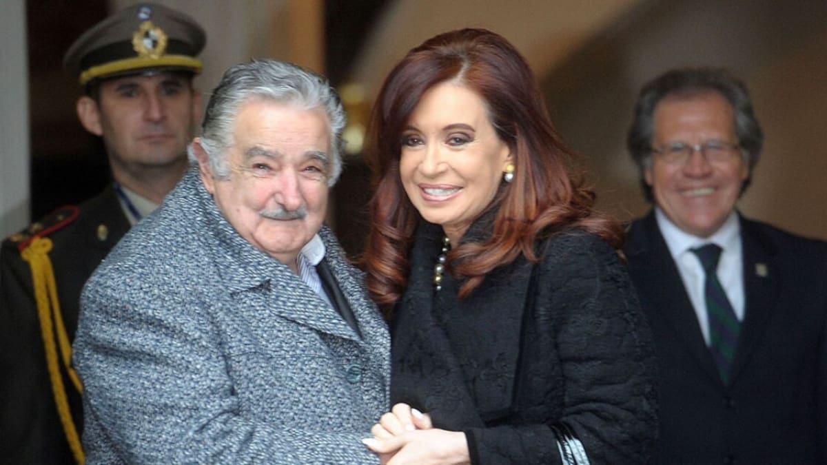 Pepe Mujica y Cristina Kirchner