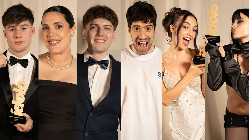Ganadores Premios Ídolo 2025.