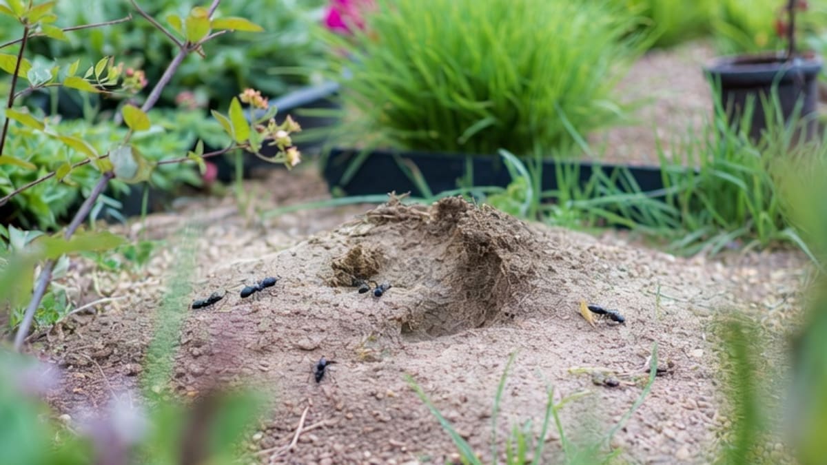 Un método infalible: la receta casera para erradicar los hormigueros del jardín