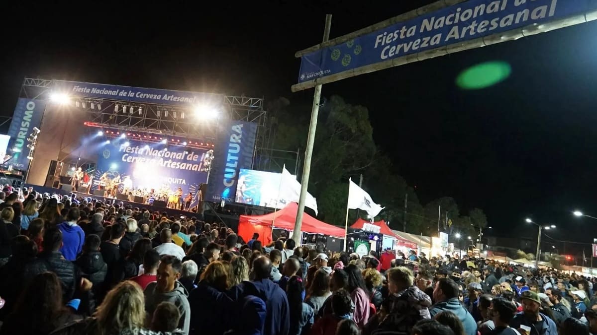 Fiesta Nacional de la Cerveza Artesanal de Santa Clara del Mar.