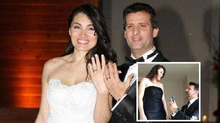 José María Listorti y su mujer, Mónica