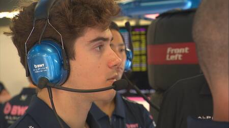 Franco Colapinto durante el Gran Premio de Australia. Foto: x AlpineF1Team.