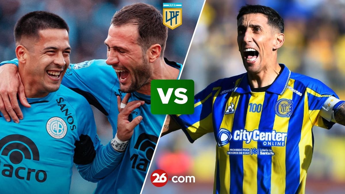 Belgrano vs Rosario Central, por el Torneo Clausura 2026.