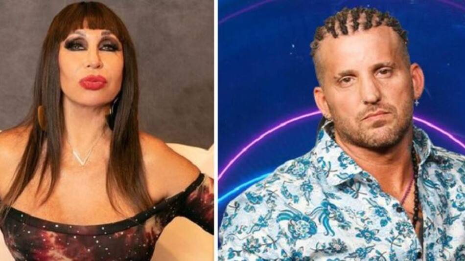 Moria Casán y Juan Reverdito.