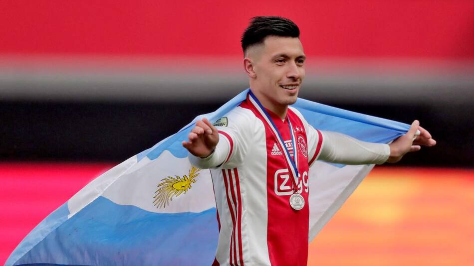 Lisandro Martínez, futbolista. Foto: EFE.