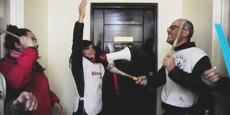 Santa Cruz - reclamo docente