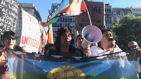Marcha mapuche asesinado
