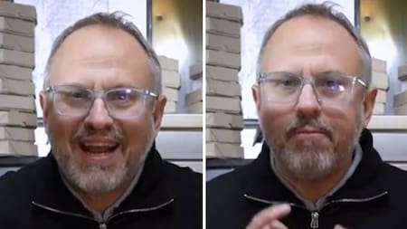 Diego Valenzuela; intendente de Tres de Febrero. Foto: captura de video.