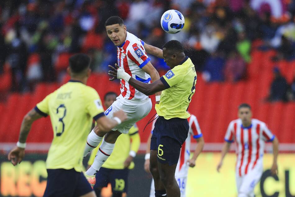 Eliminatorias 2026, Ecuador vs. Paraguay. Foto: EFE.