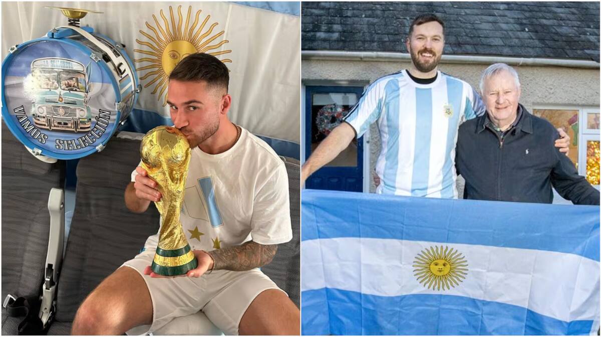 lexis fue campeón del Mundo y desde Irlanda lo alentó todo un pueblo