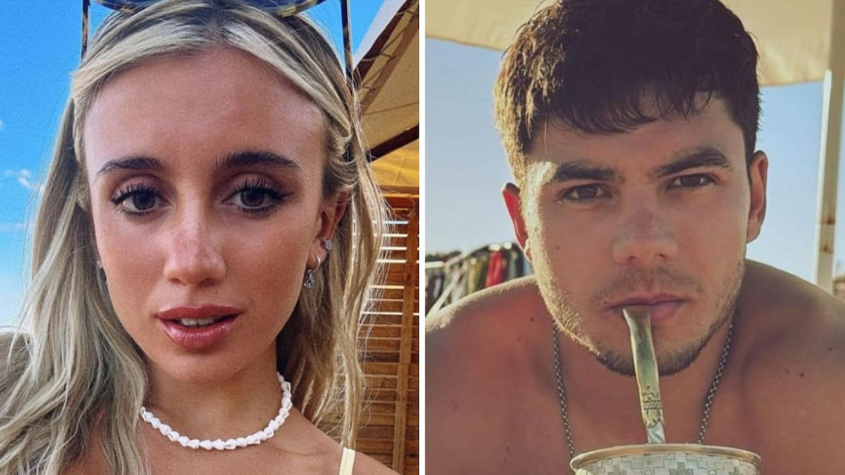La foto "hot" de Morena Beltrán y Lucas Blondel que generó revuelo en la previa del clásico entre Boca y Racing