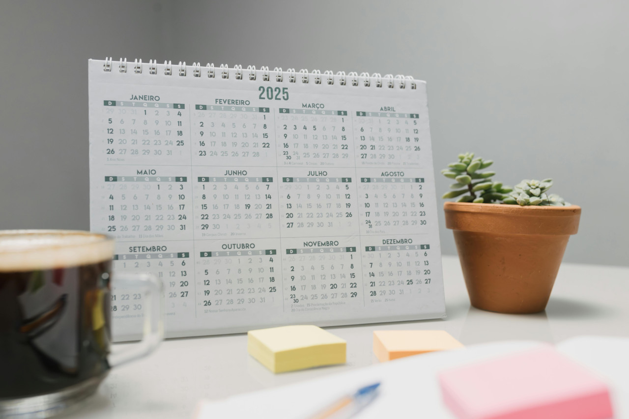 Calendario, feriado. Foto: Pexels.