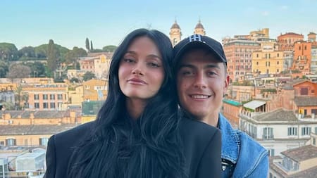 Oriana Sabatini y Paulo Dybala. Foto: Instagram.