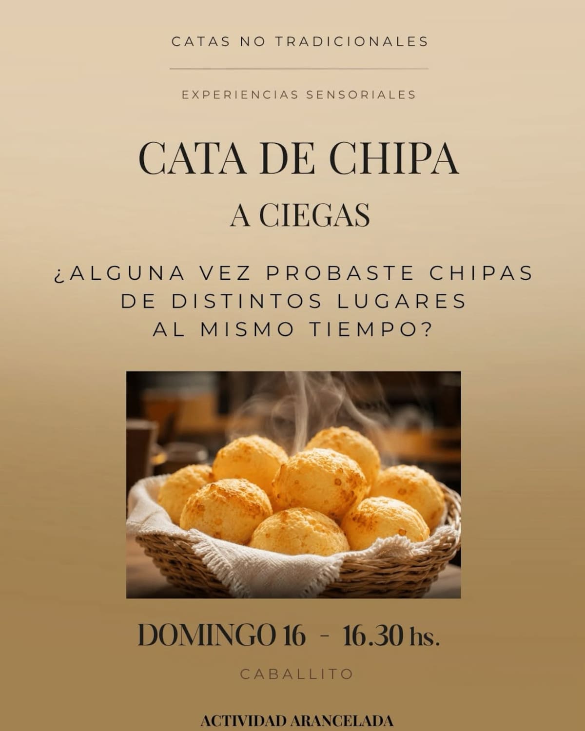 Cata de chipá