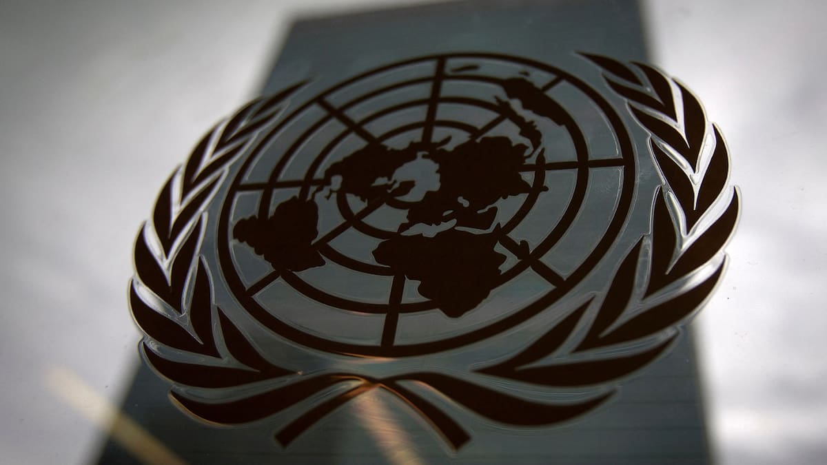 Logo de la ONU. Foto: Reuters.